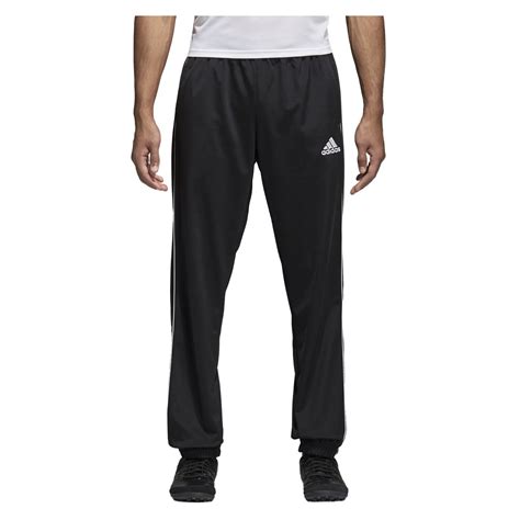 adidas core 18 polyester pants schwarz-weiß